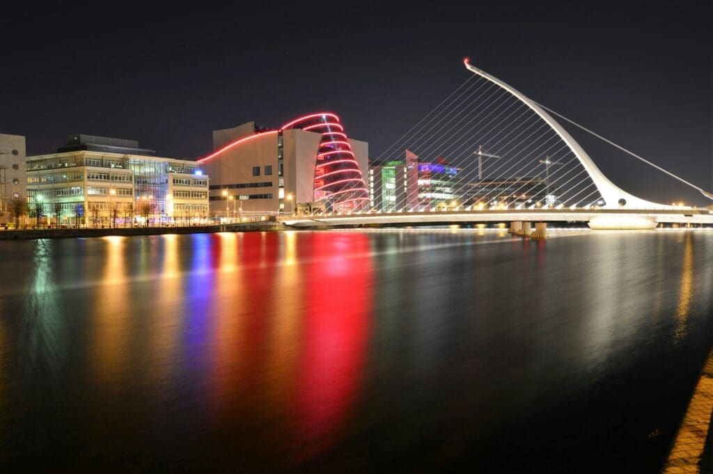Samuel Beckett Bridge on Web Design Dublin Website